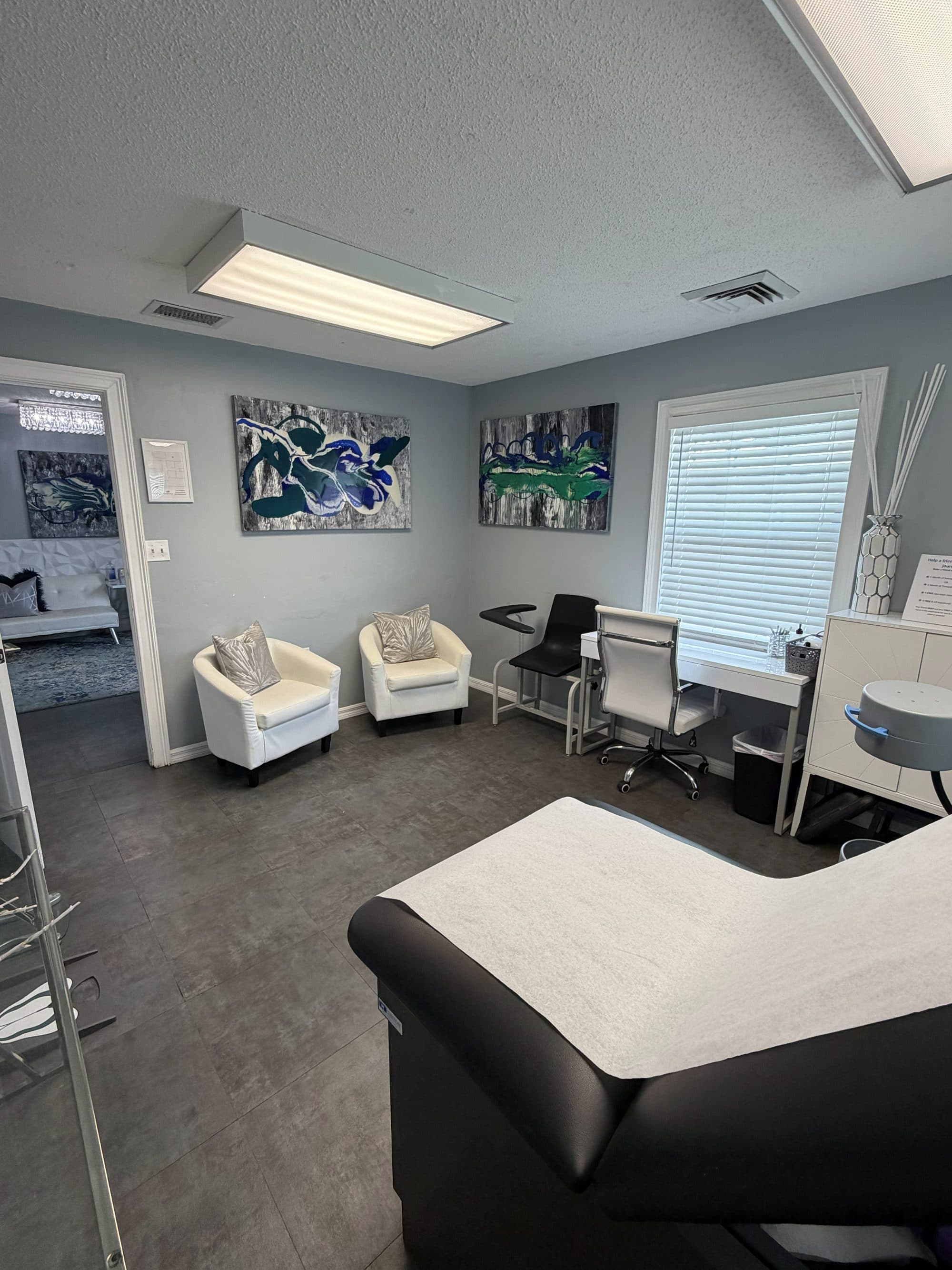 A consultation room at Padgett Medical Center Ocala
