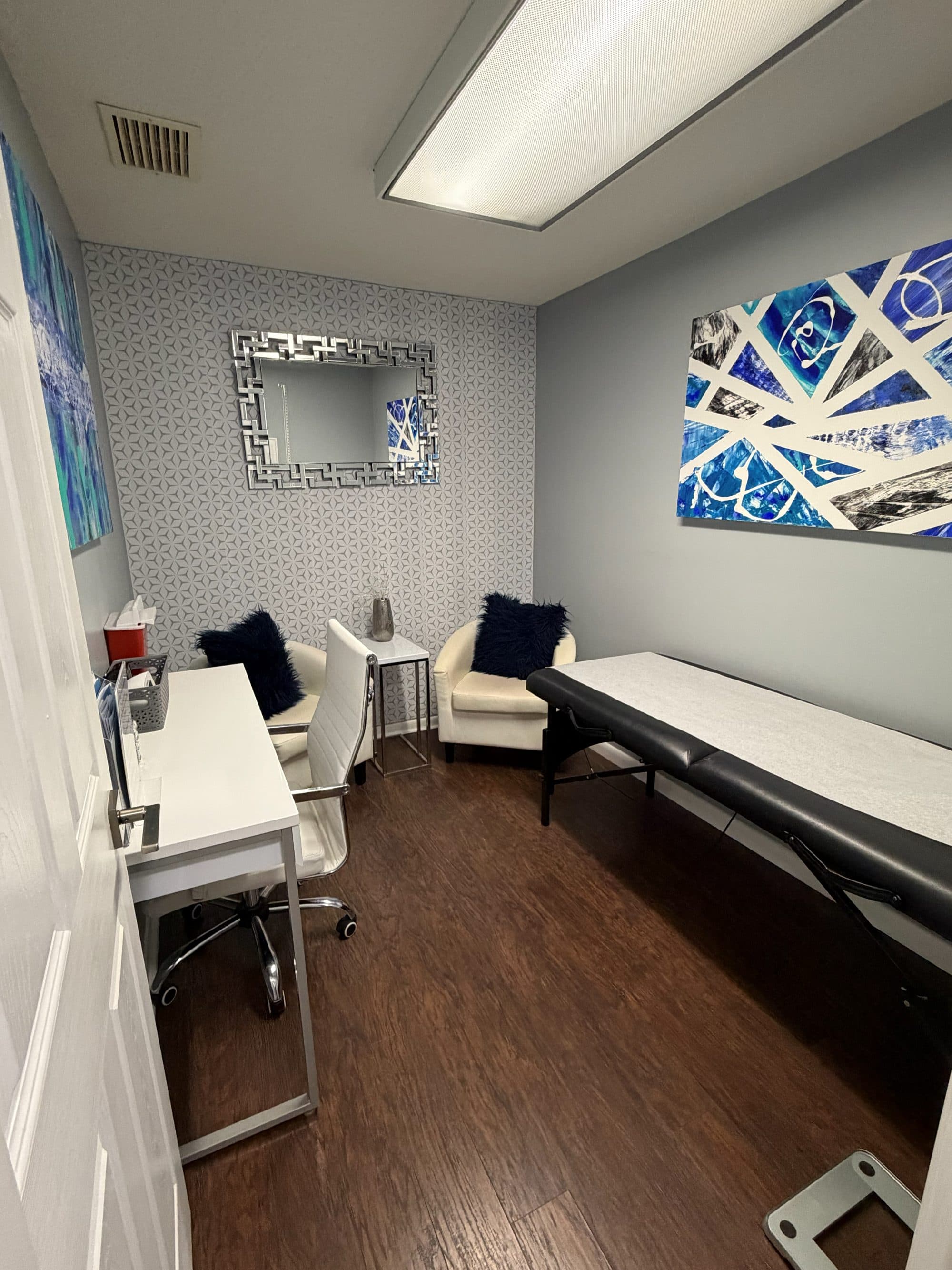 A consultation room at Padgett Medical Center Ocala